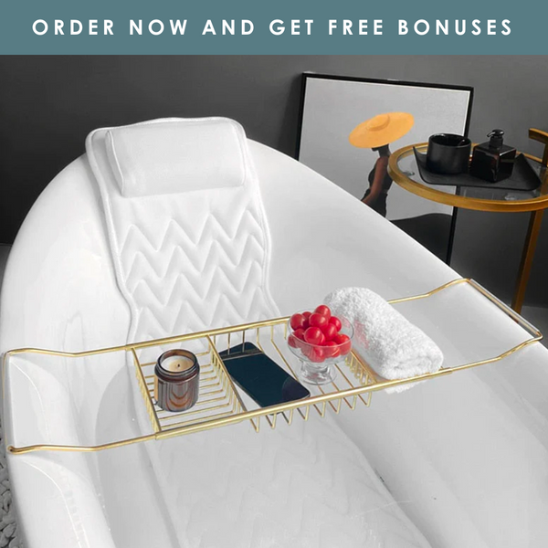 Full Body Bath Pillow By LuxeBath™ + Free Bonus