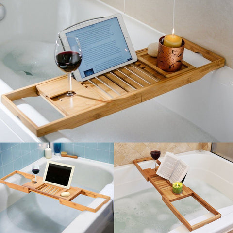 Bamboo Bath Bridge By LuxeBath™